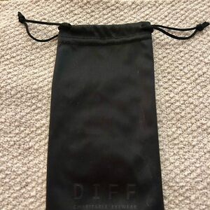 Diff Eyewear Black Sunglasses Pouch